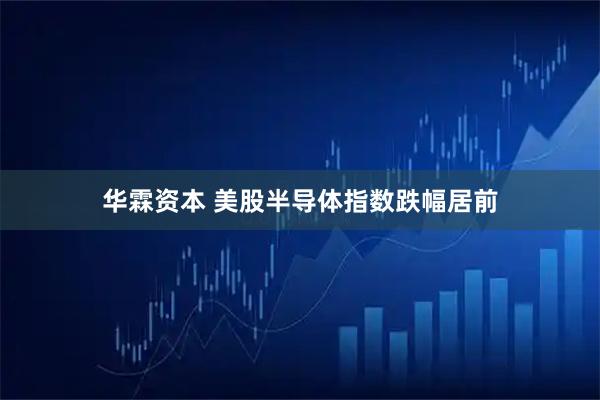 华霖资本 美股半导体指数跌幅居前