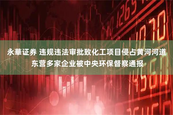 永華证券 违规违法审批致化工项目侵占黄河河道 东营多家企业被中央环保督察通报