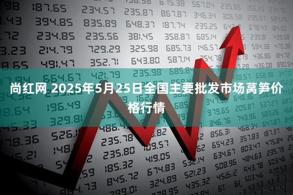 尚红网 2025年5月25日全国主要批发市场莴笋价格行情